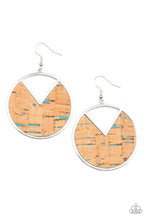Load image into Gallery viewer, Paparazzi's Nod to Nature - Blue hoop earrings
