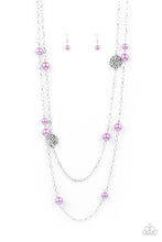 Load image into Gallery viewer, Paparazzi's Sublime Awakening - Purple Pearl necklace
