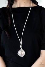Load image into Gallery viewer, Paparazzi's Face the ARTIFACTS - White Urban necklace
