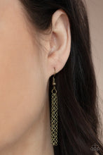 Load image into Gallery viewer, Paparazzi's Palm Prom - Brass necklace
