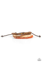 Load image into Gallery viewer, Paparazzi's STACK To Basics - Orange Urban bracelet

