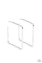 Load image into Gallery viewer, Paparazzi's Material Girl Magic - Silver hoop earrings
