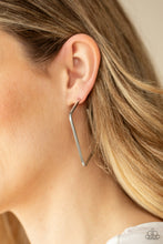 Load image into Gallery viewer, Paparazzi's Material Girl Magic - Silver hoop earrings
