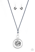 Load image into Gallery viewer, Paparazzi's CORD-inated Effort - Blue Urban necklace

