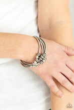Load image into Gallery viewer, Paparazzi's We Aim To Please - Silver bracelet
