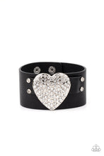 Load image into Gallery viewer, Paparazzi's Flauntable Flirt - Black Urban bracelet
