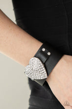 Load image into Gallery viewer, Paparazzi's Flauntable Flirt - Black Urban bracelet
