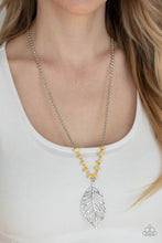 Load image into Gallery viewer, Paparazzi's Roaming the Riverwalk - Yellow necklace
