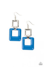 Load image into Gallery viewer, Paparazzi's Twice As Nice - Blue earrings
