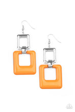 Load image into Gallery viewer, Paparazzi's Twice As Nice - Orange earrings
