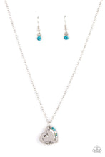 Load image into Gallery viewer, Paparazzi's Happily Heartwarming - Blue necklace
