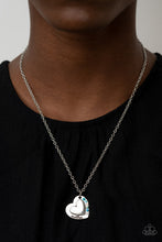 Load image into Gallery viewer, Paparazzi's Happily Heartwarming - Blue necklace

