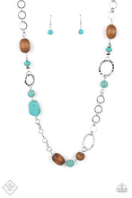 Load image into Gallery viewer, Paparazzi's Prairie Reserve - Blue necklace (Fashion Fix)
