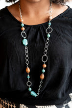 Load image into Gallery viewer, Paparazzi's Prairie Reserve - Blue necklace (Fashion Fix)
