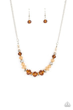 Load image into Gallery viewer, Paparazzi's Turn Up the Tea Lights - Brown necklace (Fashion Fix)
