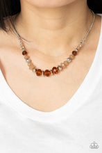 Load image into Gallery viewer, Paparazzi's Turn Up the Tea Lights - Brown necklace (Fashion Fix)

