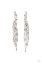 Load image into Gallery viewer, Paparazzi's Cosmic Candescent - White earrings
