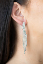 Load image into Gallery viewer, Paparazzi's Cosmic Candescent - White earrings
