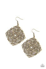 Load image into Gallery viewer, Paparazzi's Dubai Detour - Brass earrings
