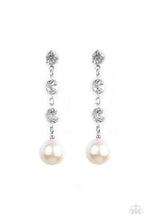 Load image into Gallery viewer, Paparazzi's Yacht Scene - White Pearl earrings

