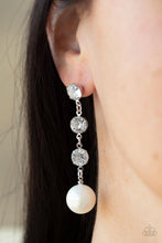 Load image into Gallery viewer, Paparazzi's Yacht Scene - White Pearl earrings
