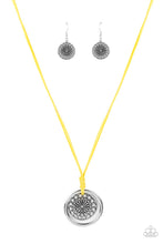 Load image into Gallery viewer, Paparazzi's One MANDALA Show - Yellow Urban necklace

