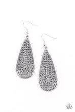 Load image into Gallery viewer, Paparazzi's Posy Pasture - Silver earrings
