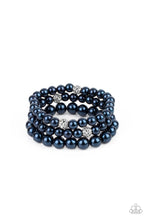 Load image into Gallery viewer, Paparazzi's Here Comes the Heiress - Blue Pearl bracelet
