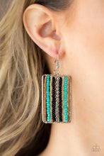 Load image into Gallery viewer, Paparazzi's Beadwork Wonder - Black Seed Beads earrings
