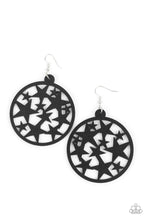 Load image into Gallery viewer, Paparazzi's Cosmic Paradise - Black Wood earrings
