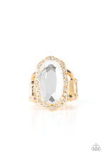 Load image into Gallery viewer, Paparazzi's BLING to Heel - Gold ring (Life of the Party)
