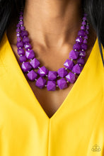 Load image into Gallery viewer, Paparazzi's Summer Excursion - Purple necklace
