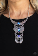 Load image into Gallery viewer, Paparazzi's Lunar Enchant - Blue necklace

