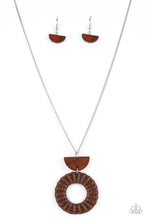Load image into Gallery viewer, Paparazzi's Homespun Stylist - Brown Urban necklace
