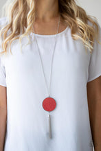 Load image into Gallery viewer, Paparazzi's Wondrously Woven - Red necklace
