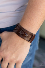 Load image into Gallery viewer, Paparazzi's Practical Pioneer - Brown Men Urban bracelet
