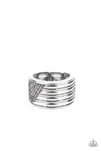 Load image into Gallery viewer, Paparazzi's Legendary Lineup - Silver Men ring
