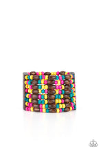 Load image into Gallery viewer, Paparazzi's Tropical Nirvana - Multi Wood bracelet
