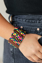 Load image into Gallery viewer, Paparazzi's Tropical Nirvana - Multi Wood bracelet
