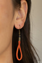 Load image into Gallery viewer, Paparazzi's Noticeably Nomad - Orange Urban necklace
