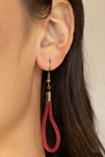 Load image into Gallery viewer, Paparazzi's Noticeably Nomad - Red Urban necklace

