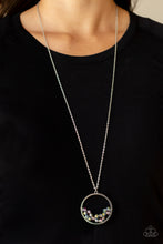 Load image into Gallery viewer, Paparazzi's Galactic Glow - Multi Iridescent necklace
