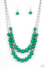 Load image into Gallery viewer, Paparazzi's Vivid Vanity - Green necklace
