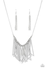 Load image into Gallery viewer, Paparazzi's Industrial Jungle - Silver necklace
