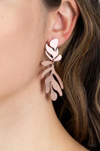 Load image into Gallery viewer, Paparazzi's Palm Picnic - Copper earrings
