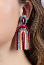 Load image into Gallery viewer, Paparazzi's Rainbow Remedy - Multi Seed Bead earrings
