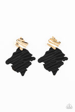 Load image into Gallery viewer, Paparazzi's Crimped Couture - Gold post earrings
