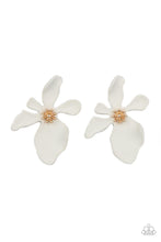 Load image into Gallery viewer, Paparazzi's Hawaiian Heiress - White post earrings
