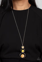 Load image into Gallery viewer, Paparazzi's Celestial Courtier - Yellow Iridescent necklace
