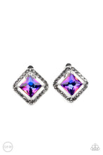 Load image into Gallery viewer, Paparazzi's Cosmic Catwalk - Purple earrings (clip-on)
